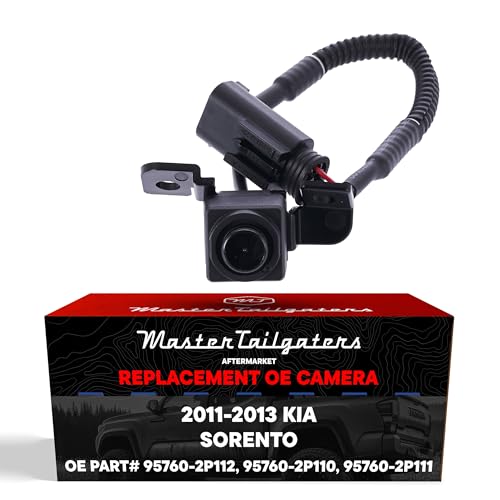 Image of Master Tailgaters Replacement for Kia Sorento (2011-2013) Rear View Backup Camera OE Part # 95760-2P112, 95760-2P110, 95760-2P111