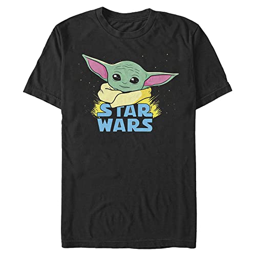 T-Shirt Mandalorian pour Homme Big & Tall avec Logo The Child Profil en Coton