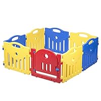 Algopix Similar Product 4 - Adjustable Baby Playpen 8 Panel Playard