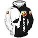 Produktbild SPORTYAN 3D Voll Drucken Hoodies,T-Shirt,Jacke,Hose Kurz Zum Abarth Punisher Beiläufig Leicht Sweatshirt Sportkleidung Lose / B1 / S