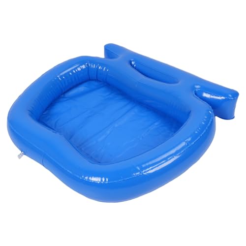 OVAQUIXI Lavabo Inflable de Gran Capacidad para Remojo de Pies, Fácil Inflado y Desinflado para el Hogar, Bañera para Remojo de Pies Al Aire Libre, Material de PVC