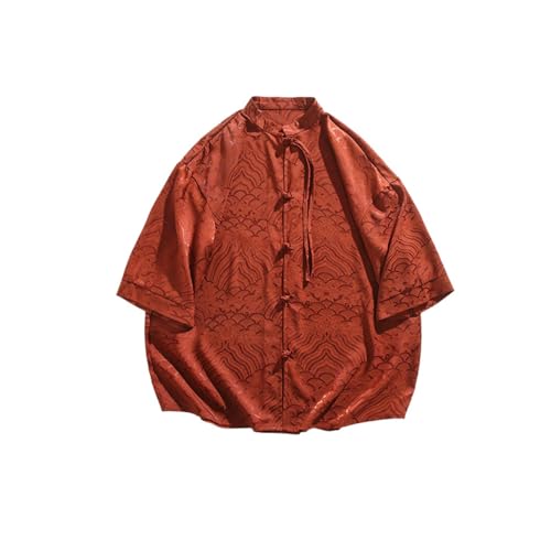 Chemise soie glacée homme coupe ample pour un été décontracté