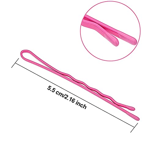 Xiranwen 150 Pcs Colored Bobby Pins , Hair Accessories For Kids Hair Styling Clips Cute Girl's Heart Hair Clip Women Gift With Storage Box (Multicolor) #TOP2