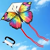 Vol stable par vent : le cerf-volant peut être utilisé à partir de 2 bft, stable à 6 à 28 km/h de vent, pliable pour le rangement, idéal pour le parc, la plage et les loisirs en plein air.