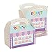 Treat Boxes - 24-Pack Paper Party Favor Boxes, Donut Shop Design Goodie Boxes for Birthdays and Events, 2 Dozen Party Gable Boxes, 6 x 3.3 x 3.6 inches
