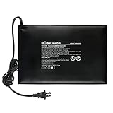 BN-LINK Reptile Heating Pad Electric Indoor Under Tank Terrarium Heating Mat Waterproof for Turtles, Lizards, Frogs, and Other Reptiles, 8' X 12'