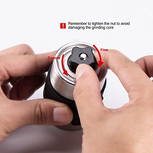 Mingzhe Moedor de café manual moedor de café moedor de café moedor ajustável moedor de café em aço i