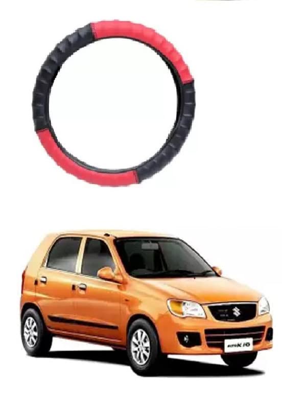 GS GROW N SHINE Finger Grip Car Steering Wheel Cover for Maruti Alto K-10