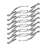 SOPOTUTU 50 pièces Lot de Clips Fixation Inox pour Moustiquaire Ressort Tension Coin Plat...