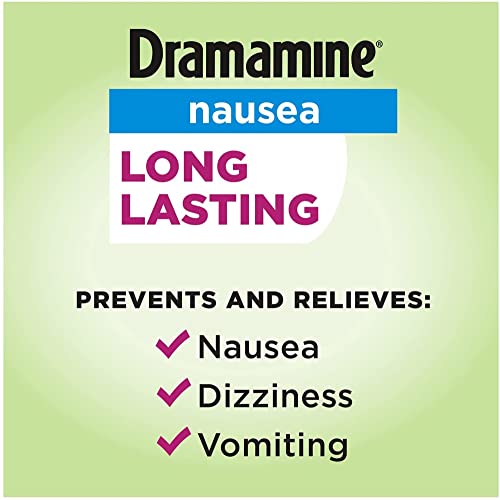 Dramamine-N Long Lasting Formula Nausea Relief | 10 Count | 2 Pack #TOP2