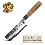 - CONFORT - Manche en bois massif ergonomique, pour une prise en main stable et confortable, ambidextre pour droitier et gaucher.