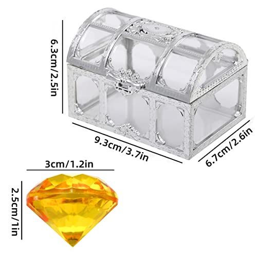 XIJUAN Pirate Treasure Chest Diving Gem Set #TOP19