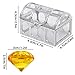 XIJUAN Diving gem Pool Toys Sand Toys,14Colorful Diamond Treasure Chest Summer Swimming gems Pirate Diving Toy Set Underwater Swimming toyChildren's Game Gifts for Boys and Girls(Silver White)
