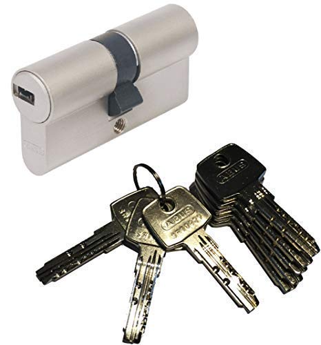 ABUS - EC550 Profil-Double cylindre Longueur 45/45mm avec 8 Clés