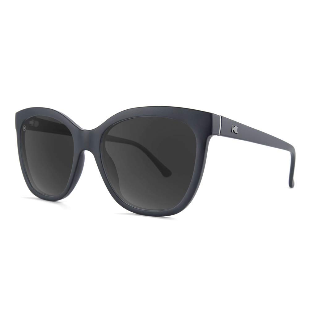 KnockaroundDeja Views Polarized Sunglasses for Women - Impact Resistant Lenses & Full UV400 Protection, Black on Black