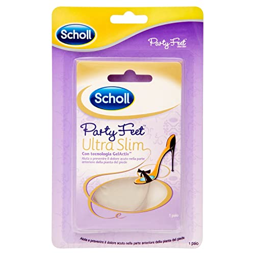 Scholl 1 Pair of Clear Gel Shoe Pads Helps Prevent Pain in the Soles of the Feet