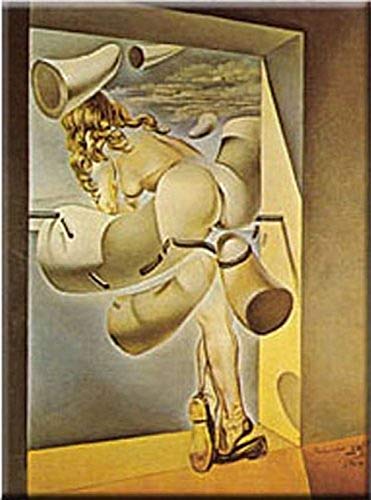 Giovane Vergine Sodomizz by Salvador Dali 39.5 X 27.5 Art Print Poster