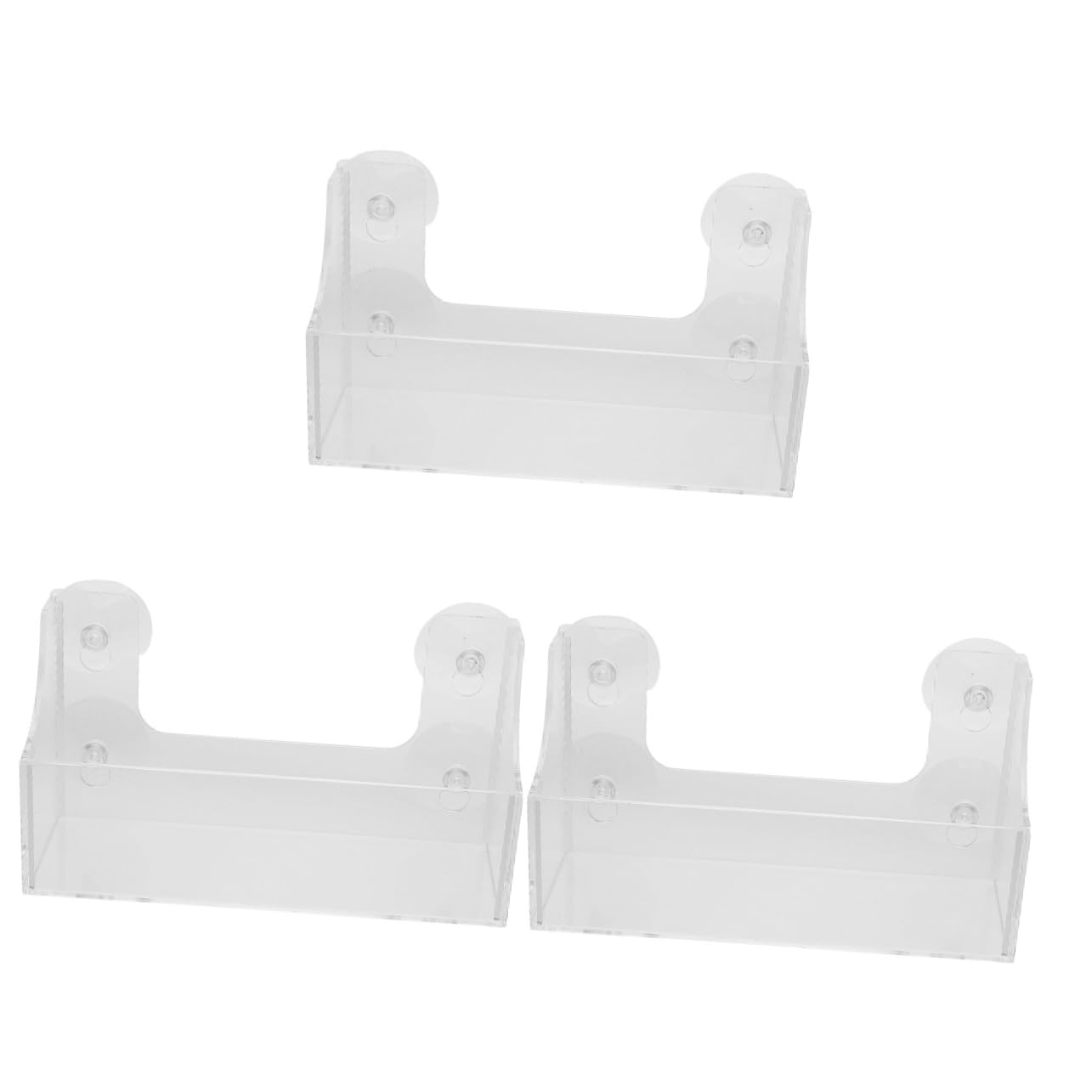 TOPBATHY Estante De Almacenamiento Ligero De 3 Piezas para Refrigerador Soporte para Latas Colgante Estante para Especias Construcción Acrílica