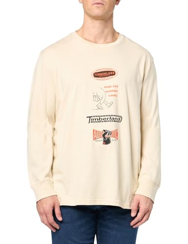 Timberland Men's Long Sleeve Made for Working Graphic