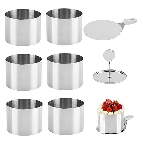 Molde de queso y postres de 3 pulgadas para cenas elegantes y repostería casera 2