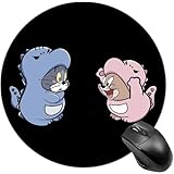 マウスパッド トムとジェリー かわいい キャラクター おしゃれ 丸型 ゲーミングマウスパッド パソコンパッド 滑り止め デスクマット 丸形かわいい マウスパッド ゲーミングマウスパッド 防水 滑り止め 耐久性 おしゃれ マウス用パッド ズ オフィス/自宅兼用 4 PCS
