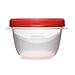Rubbermaid TakeAlongs Twist & Seal Food Storage Containers, 2 Cup, 3 Count