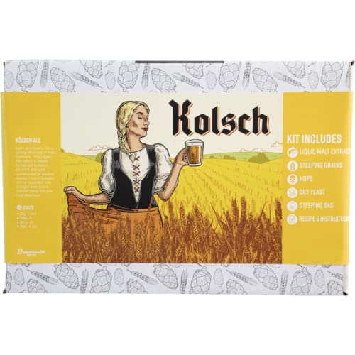 KOLSCH Premium Beer Ingredient Extract Kit - Makes 5 Gallons
