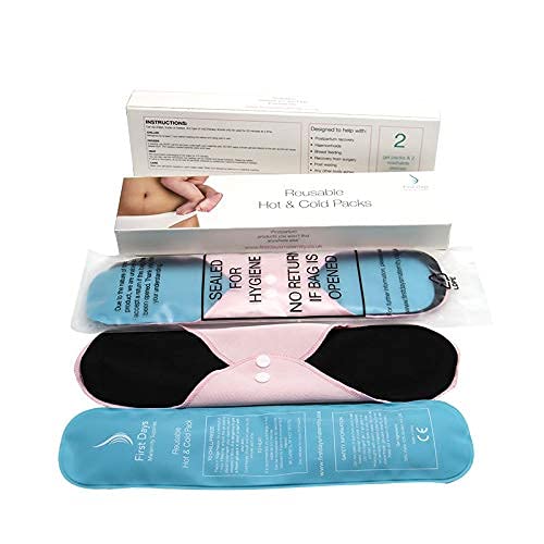 First Days Maternity Herbruikbare Warmte- en Koudeverpakkingen voor Herstel na de bevalling, uitsnede, aambeien… - Image 3
