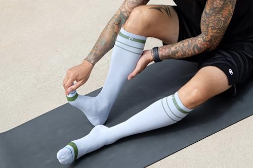 Image of Stance Compression OTC Socks for Men & Women | Over the Calf Height OTC, Mid Grade 15-22MMHG Compression, Freshtek Moisture Odor Control, Athletic Running Recovery