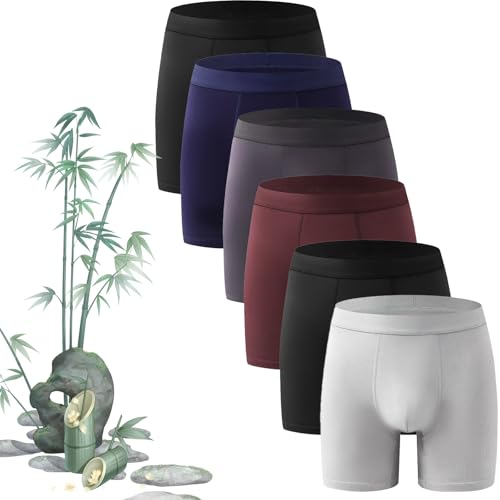 Orykas Men's Ultra-Absorbent Incontinence Boxer Briefs, Orykas Mens Incontinence Underwear, Leak Proof Reusabl