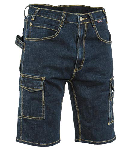 Cofra MANACOR, Vaqueros Cortos Hombre,V497-0-00.Z58, Azul (00 Blue), Talla 58 Cover