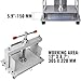VEVOR Manual Paper Press Machine, 12x8.6 inch for A4 Sized Papers Flatting Machine, 10cm Thickness Steel Frame Manual Flat Paper Press Machine, Papermaking Book Press
