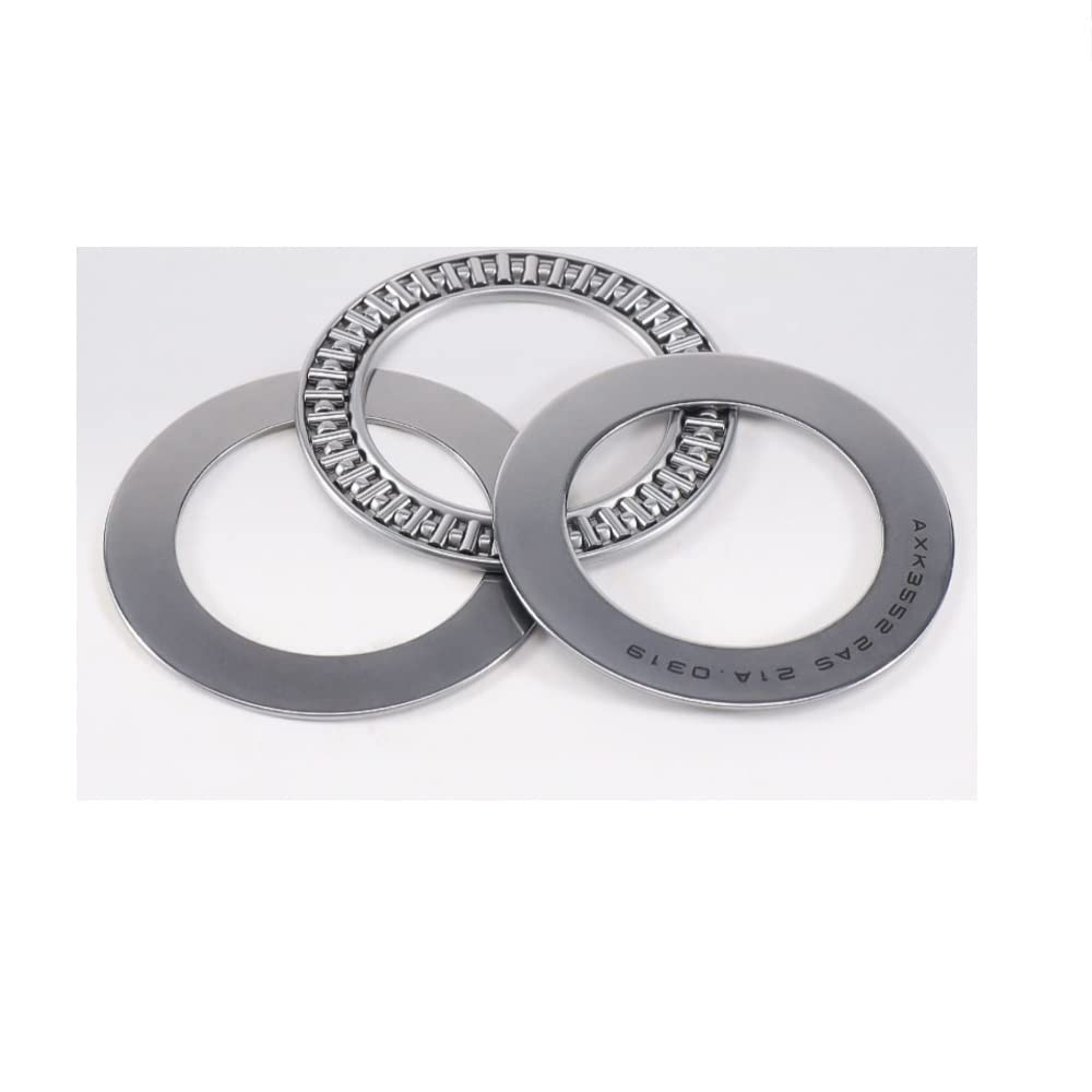 WTEPNQQDI 1pc Plane Axial Thrust Needle Roller Bearing AXK6085 6590 7095 75100 80105 85100 Bearings(Axk3047+2as 30x47x4mm)