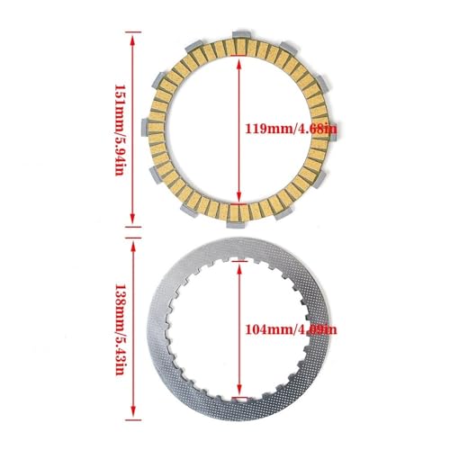 Plaque de friction for CB750 de qualité supérieure pour moto de collection - 7