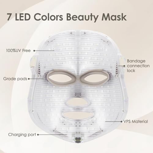 Sdkwdh SP-1103 Red Light Therapy Mask For Face, Led Face Mask Light Therapy At Home thumb #4