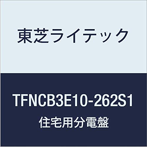Toshiba Lightech TFNCB3E10-262S1 Distribution Board for Small Residential Use, N Series, Compatible with Solar Power Generation Systems (Primary Feed), 100A, 26-2, With Door and Function