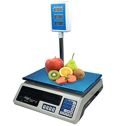 Balance électronique numérique professionnelle AnmeCS max 40 kg division 2 g avec écran