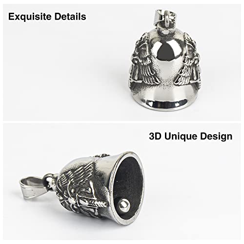 Image of Motorcycle Bell for Luck, Drive Safe Cycling Bells For Bikers Riders