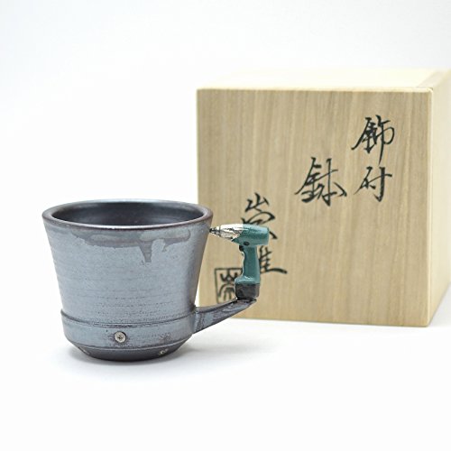 Hagiyaki Mini Flower Pot, Planter Made by Takao Tahara.
