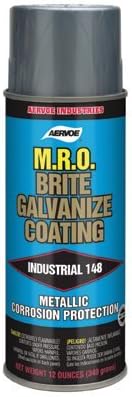 Aervoe 205-148 MRO Brite Galvanize (Aerosol Can), 16 oz