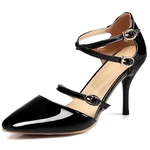 Women Stiletto Heel Sandals Pointed Toe Evening