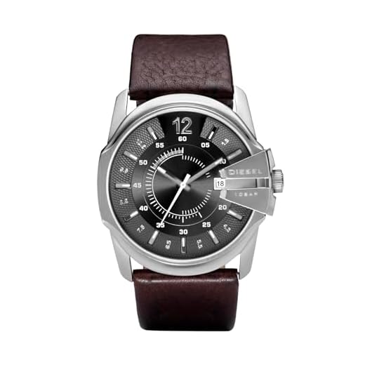 Diesel Reloj Analogico para Hombre de Cuarzo con Correa en Piel DZ1206