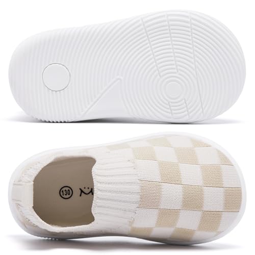 Image of MORENDL Baby Toddler Walking Socks Non-Slip Breathable Unisex Casual Sneakers