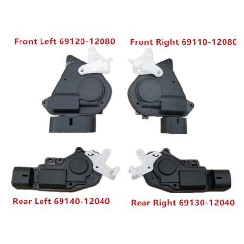 Mecanismo actuador de cerradura de puerta para Corolla y Altis OEM 69110-12080 2