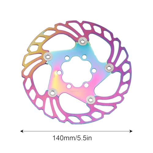 Modification des freins à disque de vélo coloré et composant solide