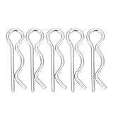 ★ Quantität: Dieses Paket enthält 10pcs / 20pcs / 30pcs R Art Stiftclips hängen von Ihrer Wahl ab, 4 verschiedene Größen sind vorhanden, werden Ihre Bedürfnisse erfüllen.