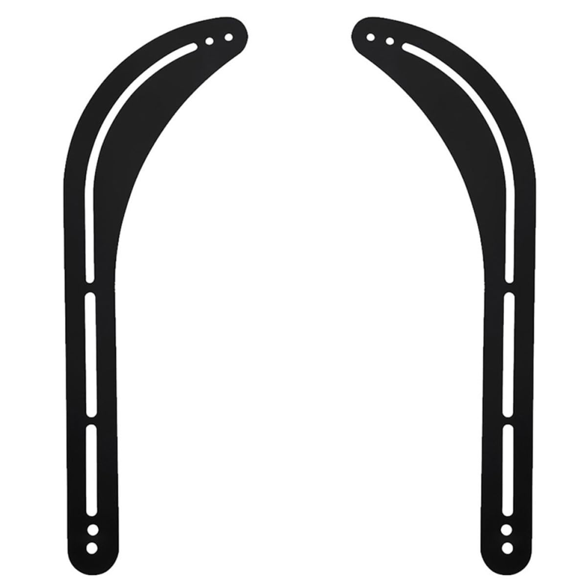 DOITOOL Support Mural pour Barre de Son et Écran 2 Pièces en Fer Charge Maximale 15 Kg Fixation sans Perçage