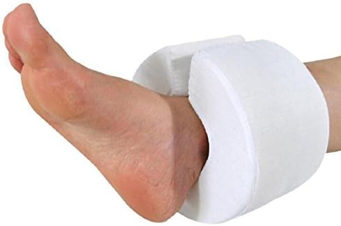 Lolicute Foot Elevator Support Pillow，Foot Elevator Foam Leg Rest Cushion Pillow Relieve Foot Pressure，Ankle Pillow for Sleeping for Relieve Foot Pressure（White） (White)