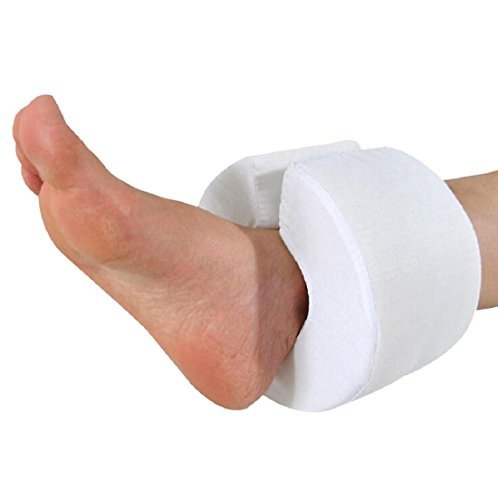 Lolicute Foot Elevator Support Pillowï¼ŒFoot Elevator Foam Leg Rest Cushion Pillow Relieve Foot Pressureï¼ŒAnkle Pillow for Sleeping for Relieve Foot Pressureï¼ˆWhiteï¼‰ (White)