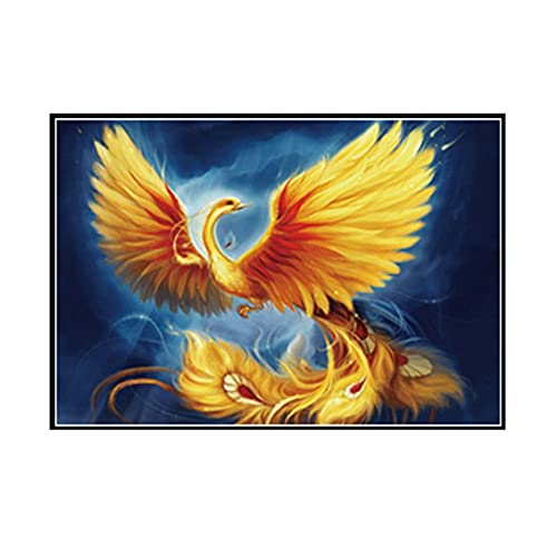Kits Peinture Diamant 5D Paon d'or Grand Format Cadeau Créatif Toile Artisanat